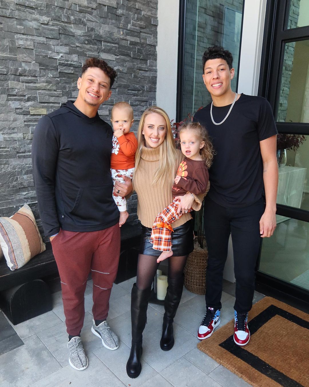 Inside Pictures of Patrick Mahomes & Wife Brittany’s Thanksgiving Day ...